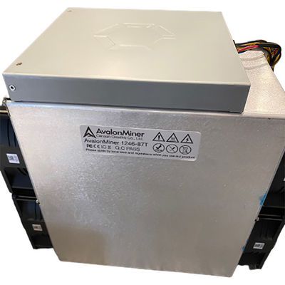 Asic Blockchain Miner Avalon 1246 87t canna Avalonminer A1246 pro Bitcoin maszyna do kopania