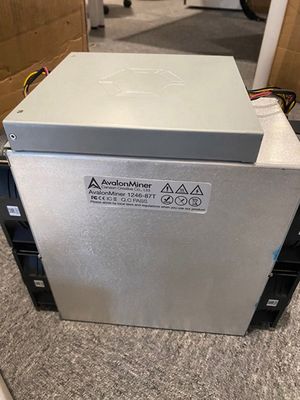 Blockchian Asic Miner Machine Avalon A1246 83t 3150W Algorytm SHA256