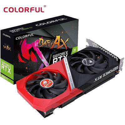 Oddzielna karta graficzna do komputerów stacjonarnych GeForces RTX3060Ti DUO V2 LHR Light Chasing