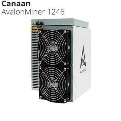 Canaan Avalon 1246 Asic Miner Machine 85Th 90t SHA256 Blochchain Bitcoin Mining duży hashrate