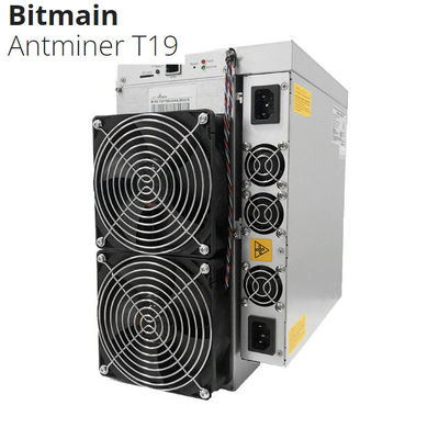 Bitmain Antminer T19 88t BTC Asic Machine blockchain górnik do wydobywania bitcoinów 3344W Power SHA256 Algorytm